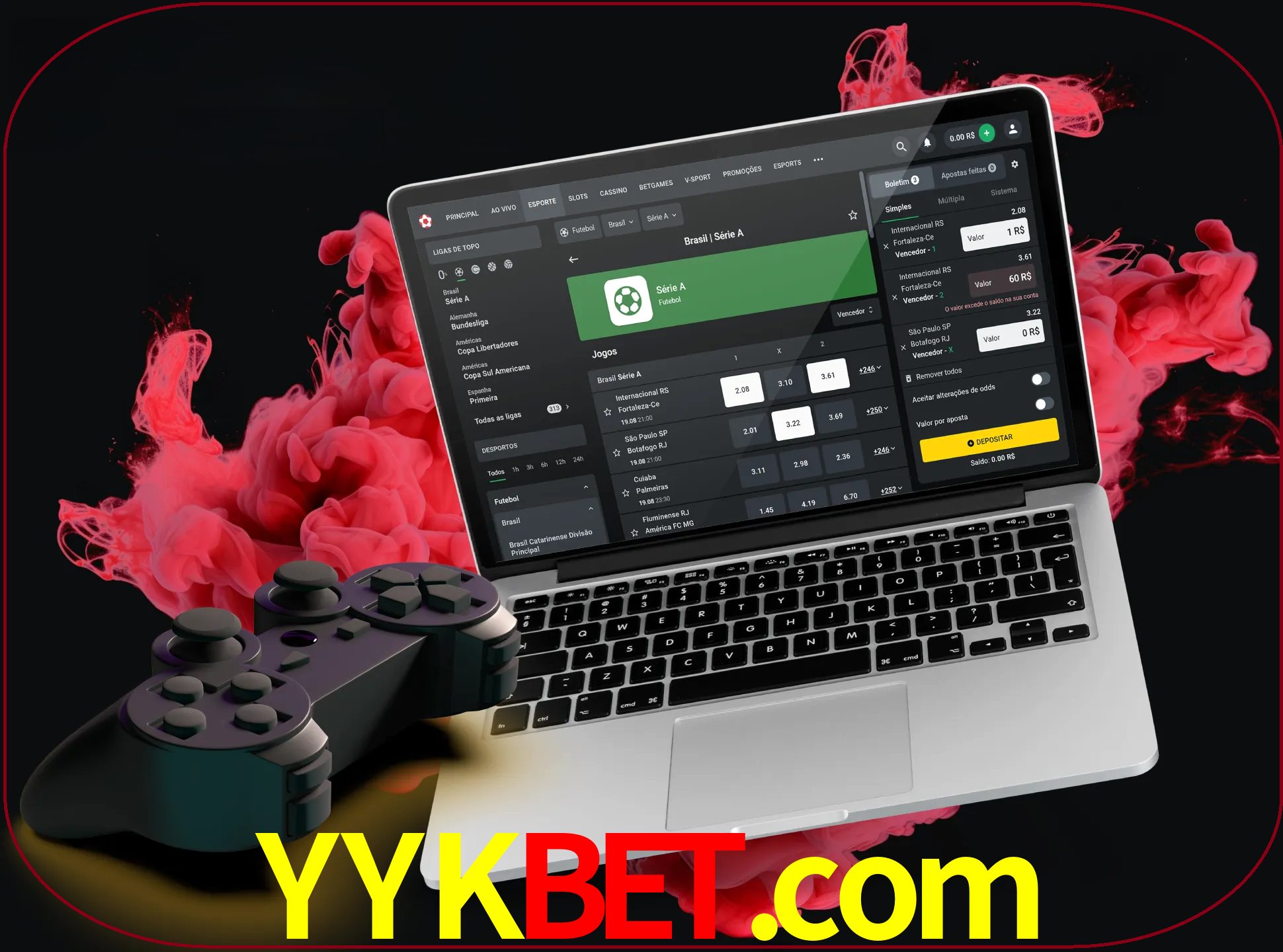 Visite a secção especial de jogos de vídeo em yykbet para descobrir em que jogos pode apostar e ganhar muito dinheiro.