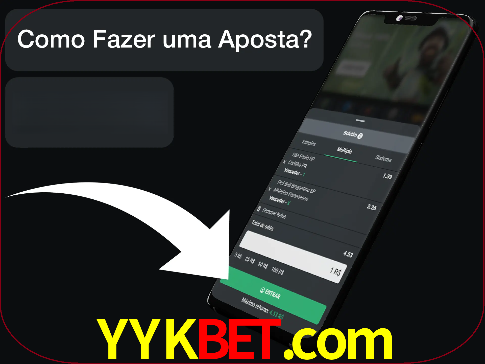 Preencha sua aposta e aguarde o resultado.