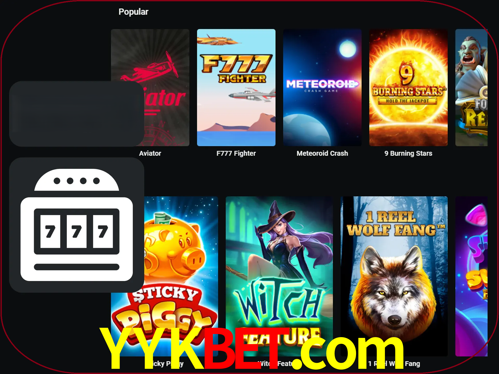Gire seus slots de dinheiro favoritos.